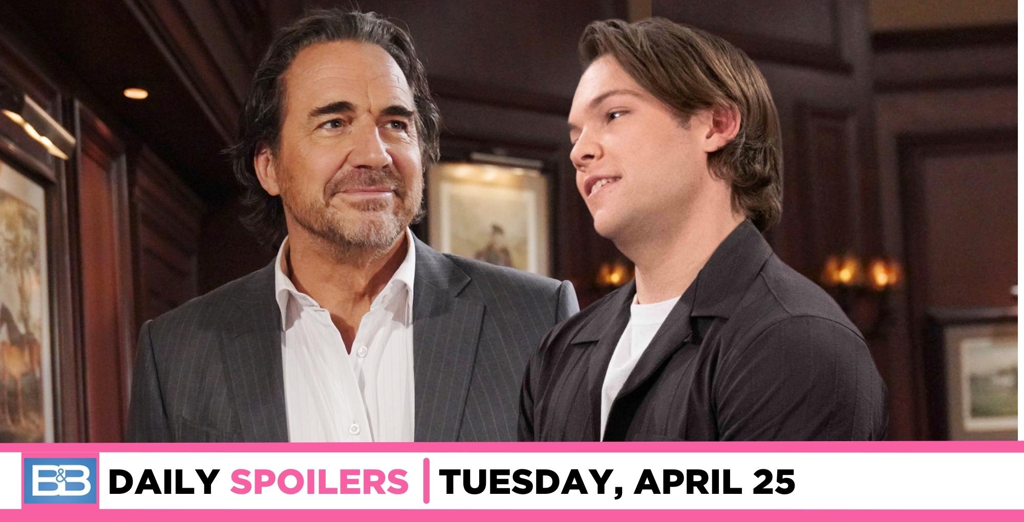 Bold And The Beautiful Spoilers: Ridge Makes His Son A Life-Changing Offer