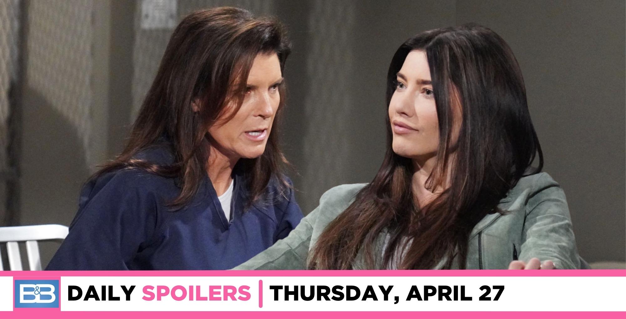 Bold And The Beautiful Spoilers Steffy Takes Her Turn Confronting Sheila 8980