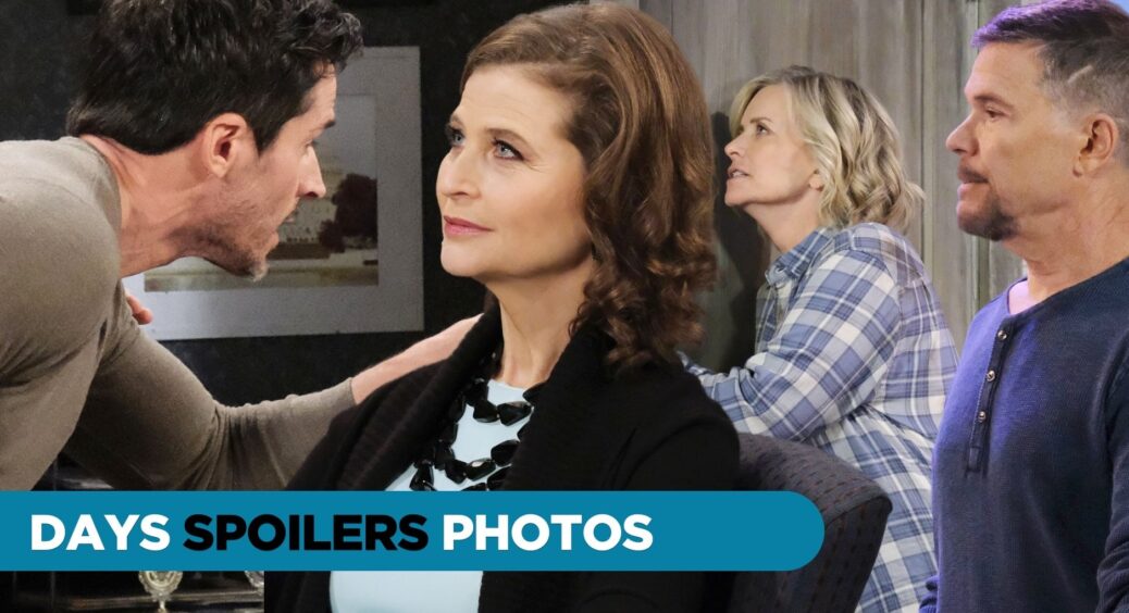 DAYS Spoilers Photos: Shawn Unleashes While Questioning Megan