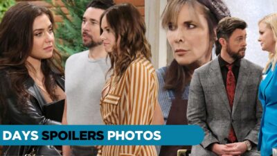 DAYS Spoilers Photos: Smelly Situations And Hard Conversations