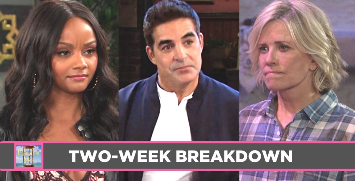 days of our lives two-week breakdown spoilers