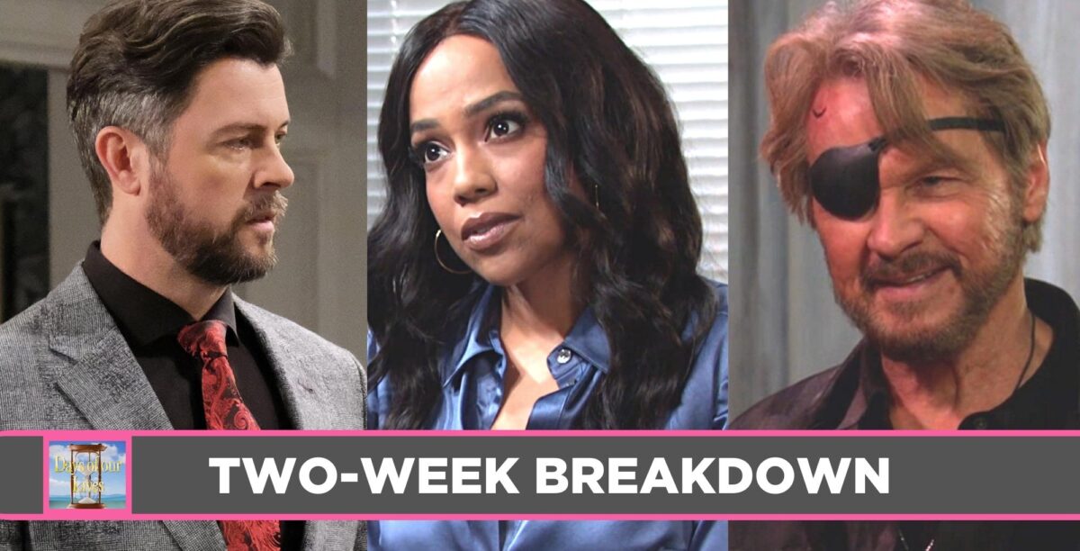 days of our lives two week breakdown spoilers