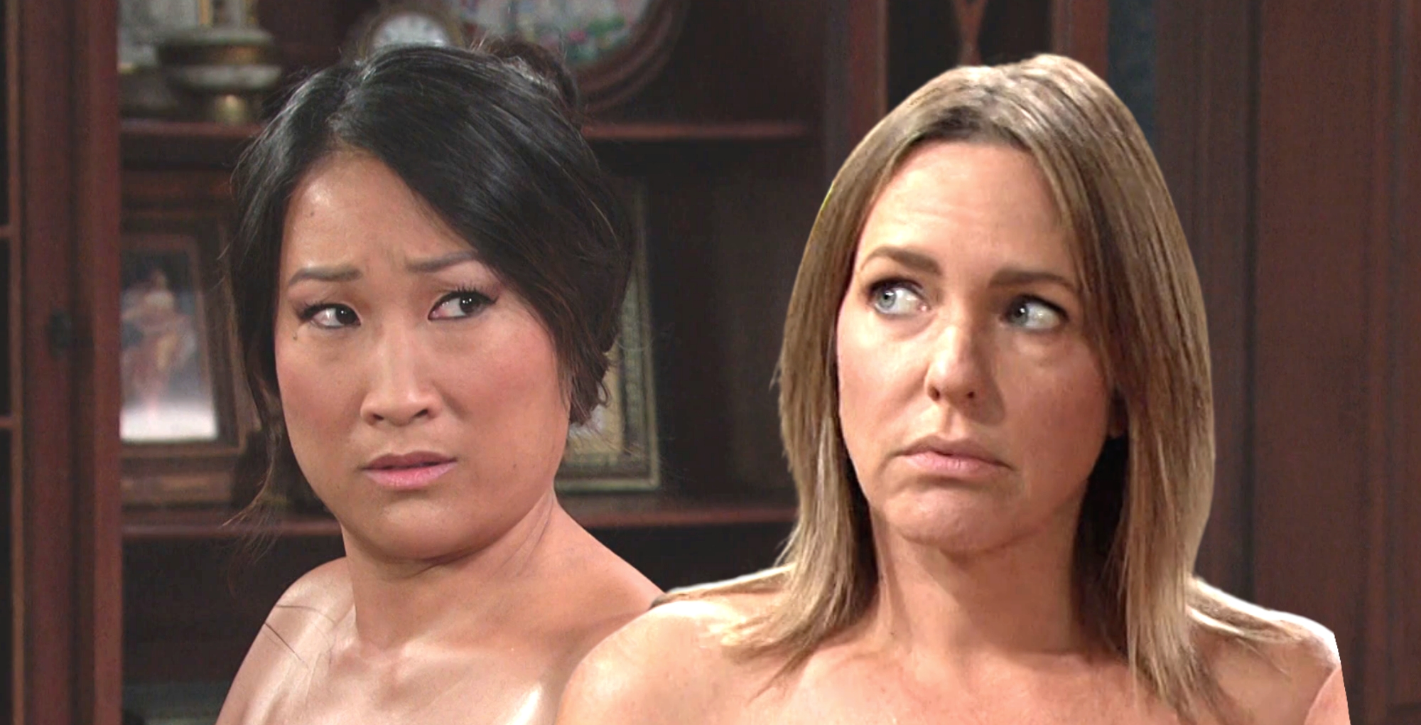 days of our lives left a naked melinda trask and nicole walker...could someone end up pregnant.