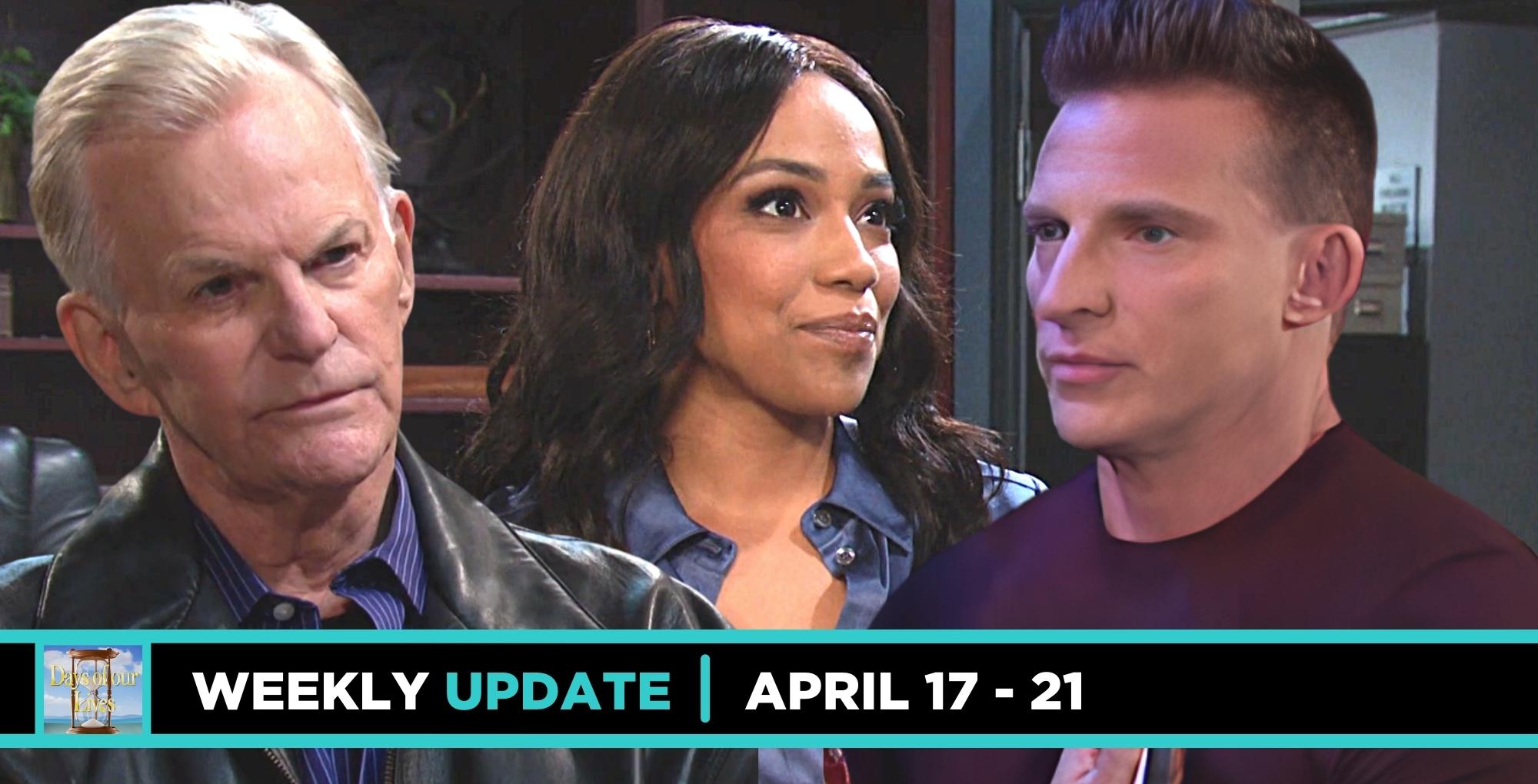 roman, jada, and harris prepare for a big week in days spoilers.