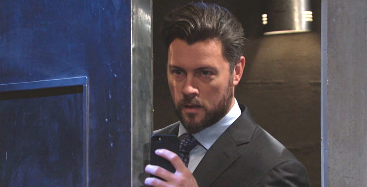 days of our lives recap for thursday, april 6, 2023, ej dimera snaps a naughty photo of gabi and stefan