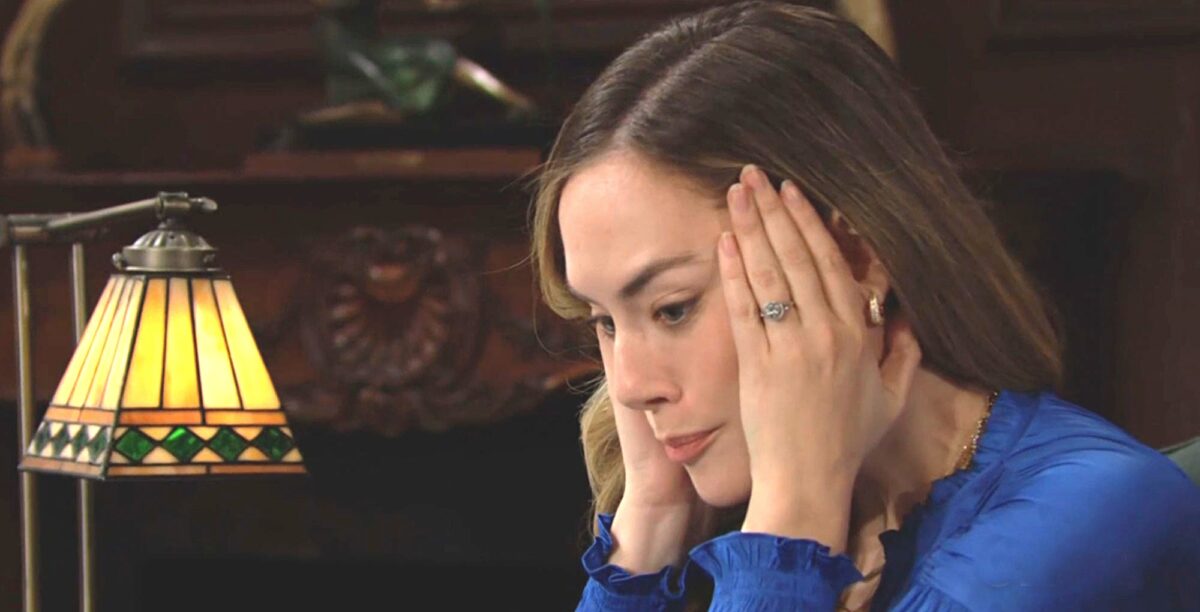 the bold and the beautiful recap for thursday, april 13, 2023, hope logan rues her inability to get thomas out of her head