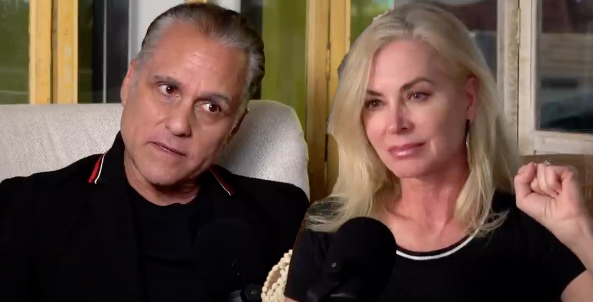 maurice benard hosted eileen davidson on his video podcast series state of mind.