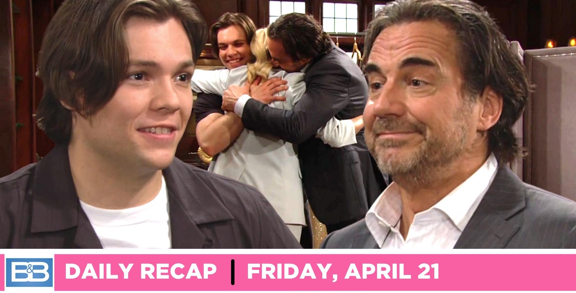 Ridge Forrester Jr. Comes Home To Los Angeles