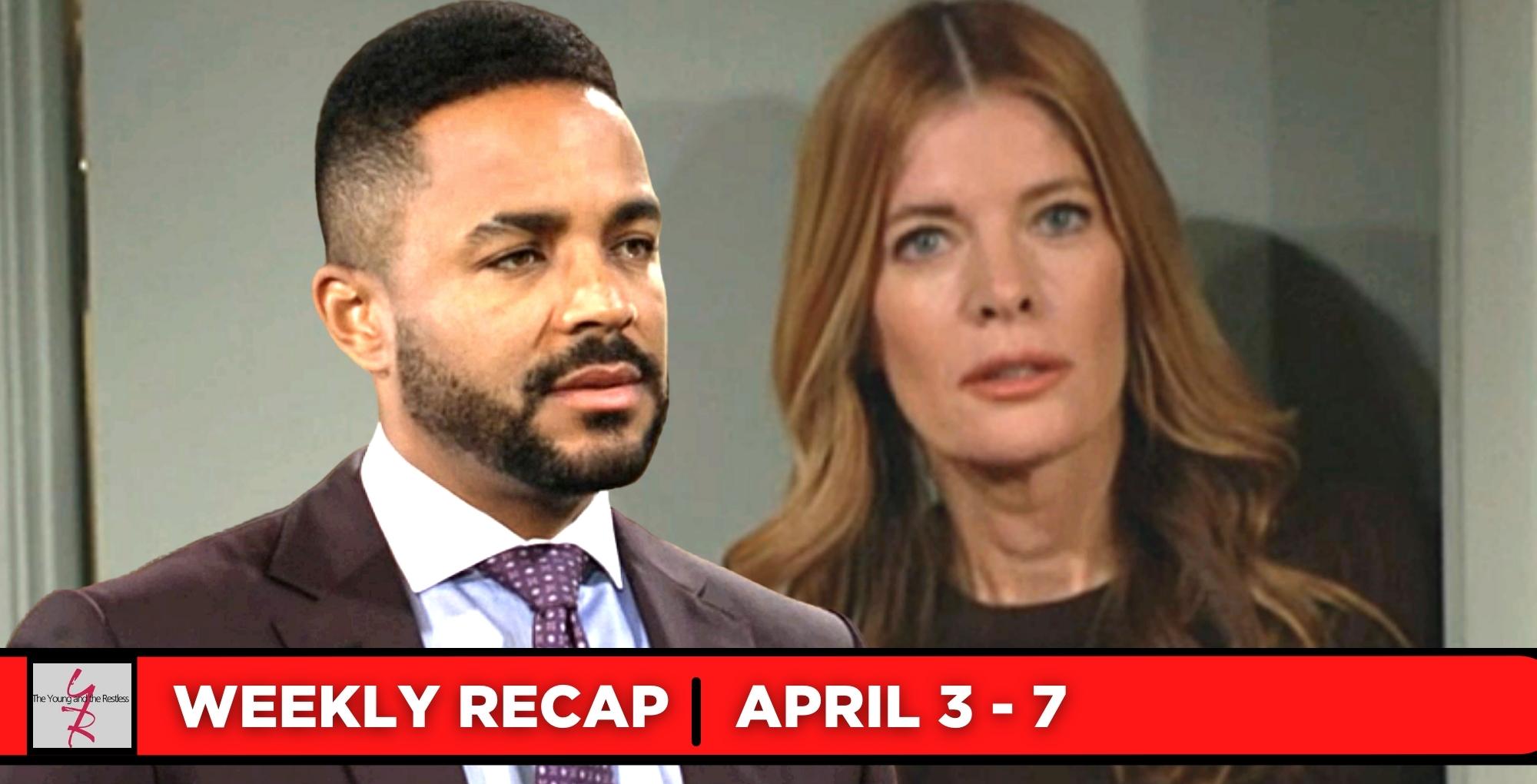 the young and the restless recaps for april 3 – april 7, 2023, two images nate and phyllis