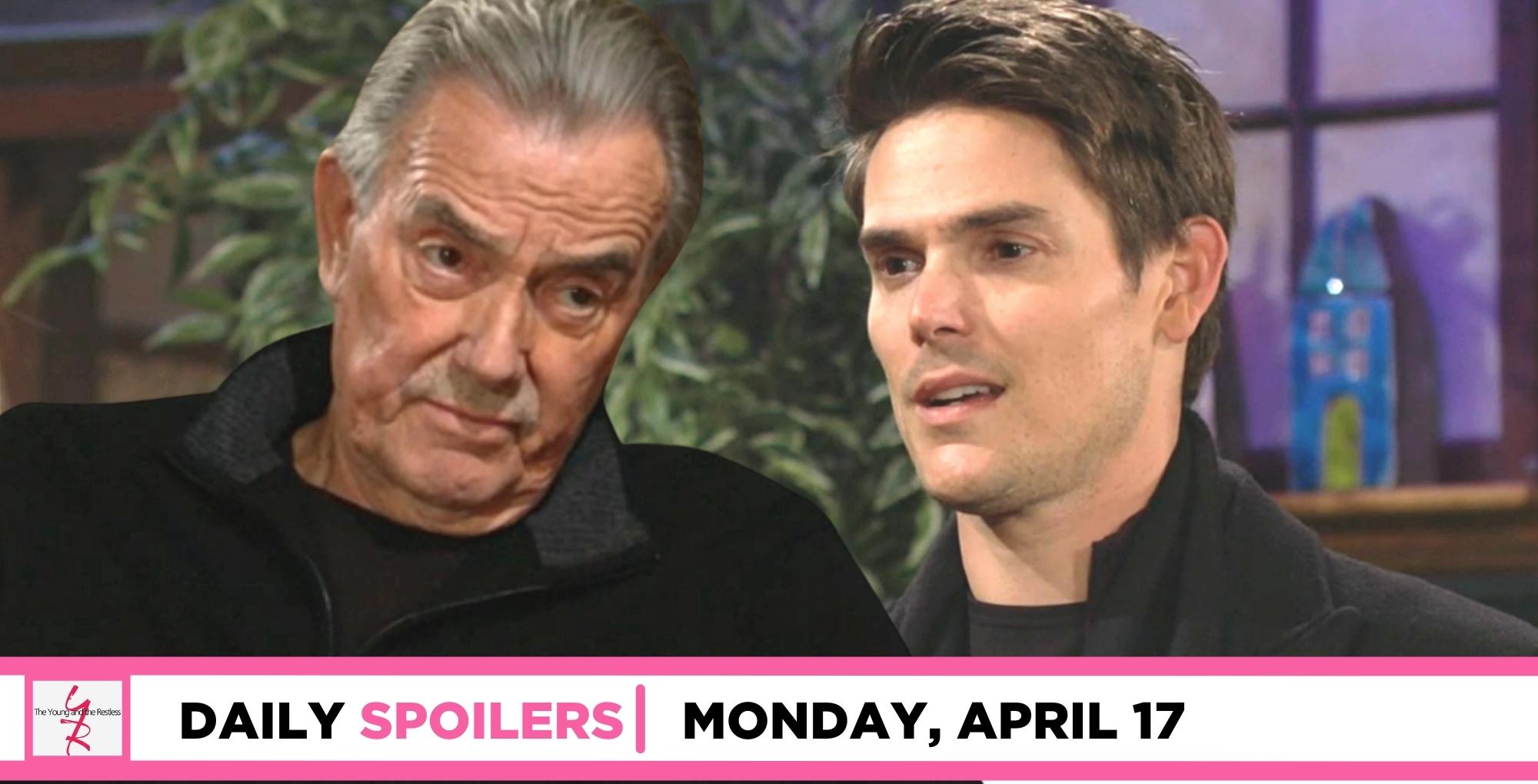 Young And The Restless Spoilers Adam Comes Clean To Victor