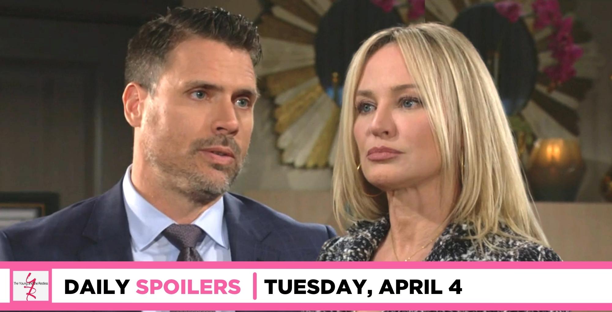 Young And The Restless Spoilers: Nick And Sharon Discuss Their Past