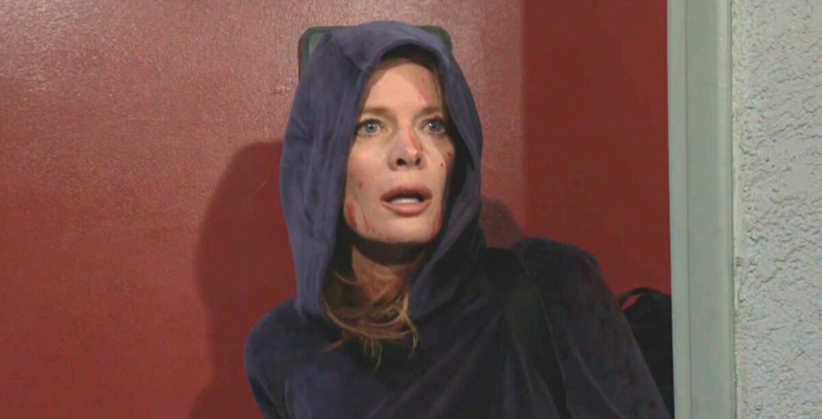 y&r spoilers speculation about what a hooded phyllis summers.
