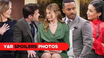 Y&R Spoilers Photos: Sizzling Hot Gossip and Conflicting Feelings