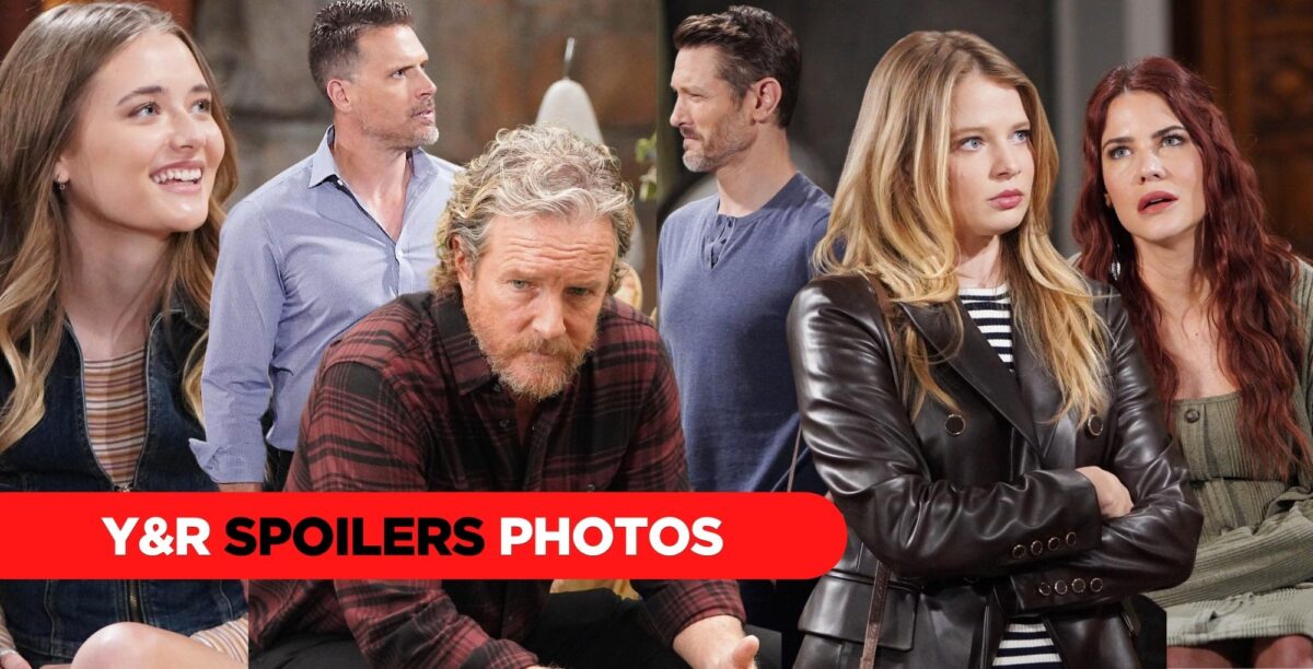 young and the restless spoilers photos collage.
