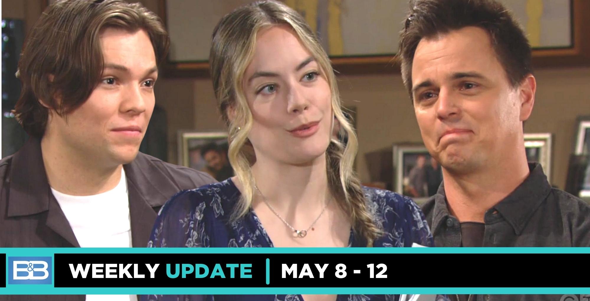 the bold and the beautiful weekly update spoilers