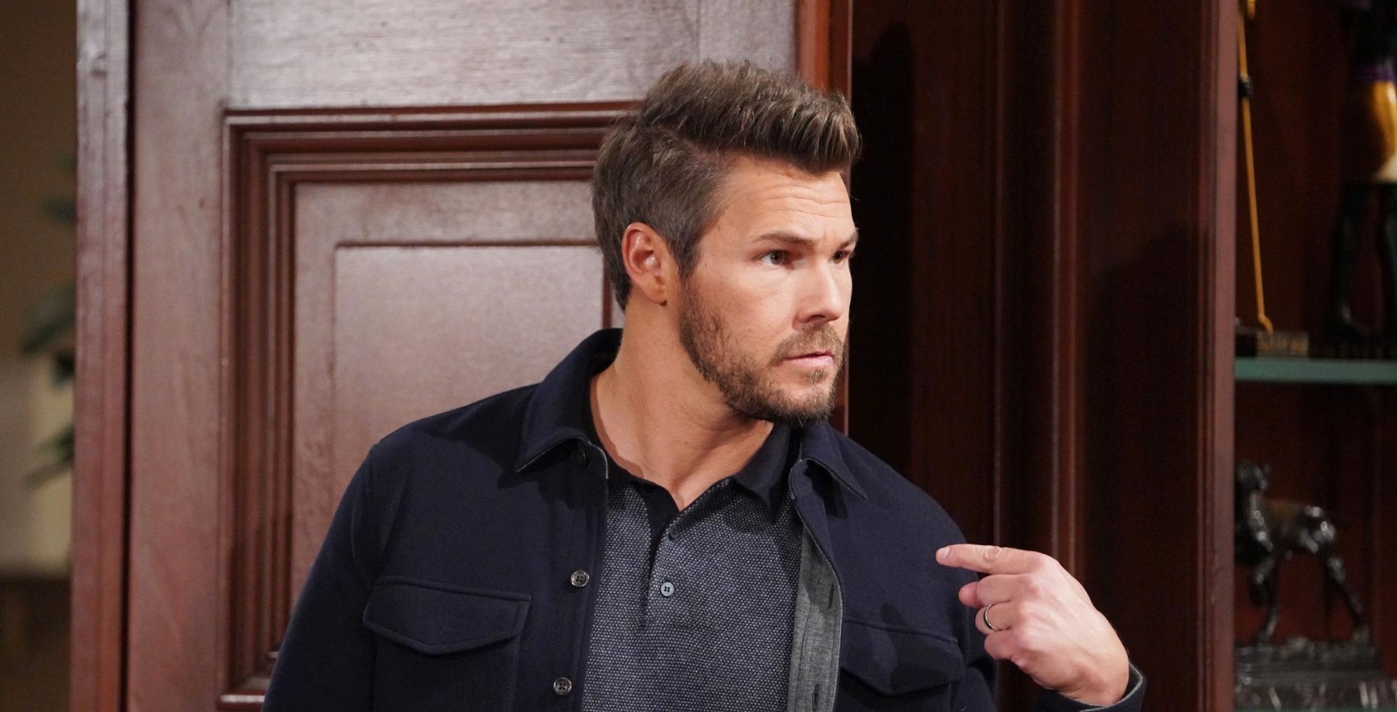 bold and the beautiful spoilers for may 19, 2023, show liam wants to talk with thomas.