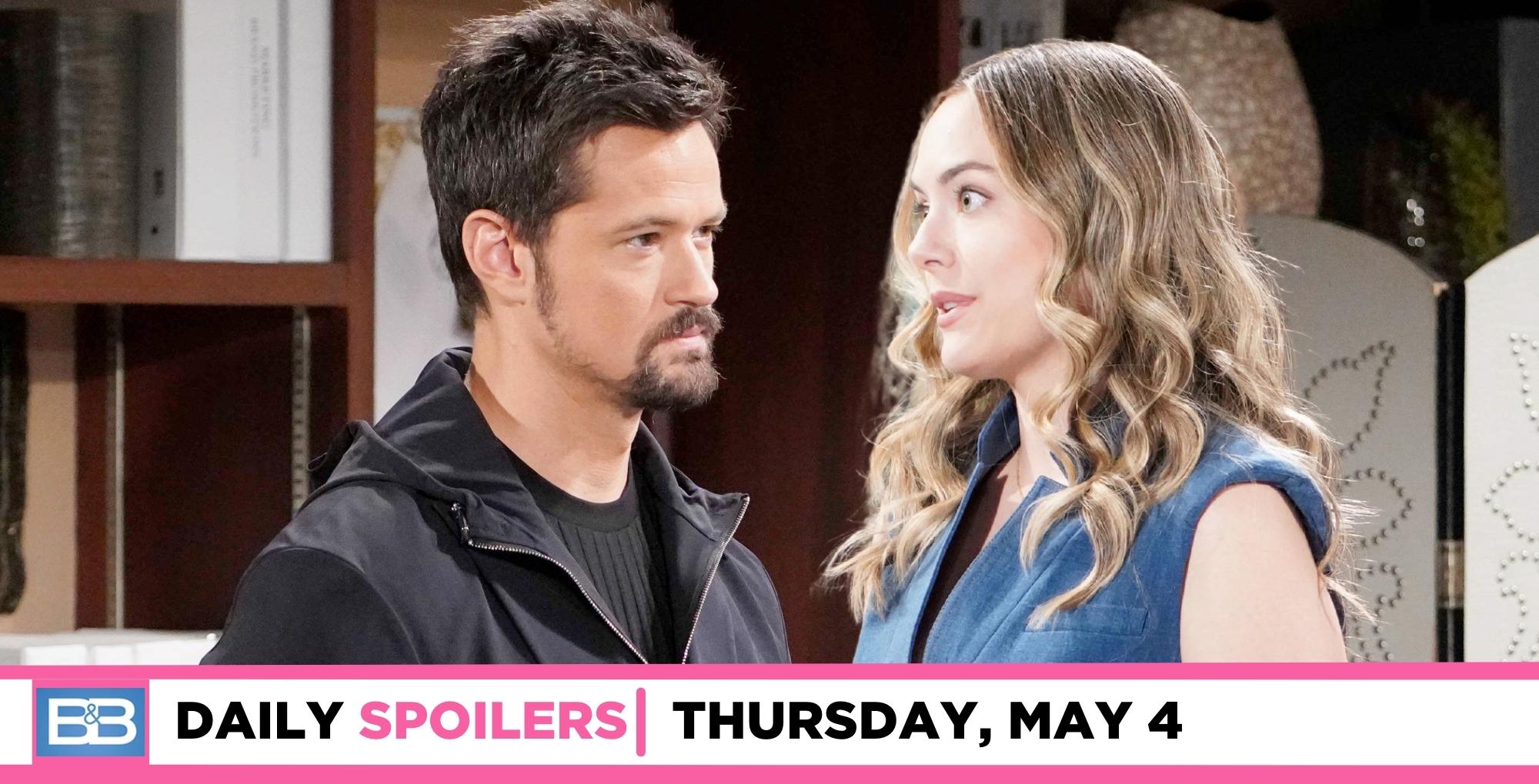 Bold And The Beautiful Spoilers: Hope Gets Hot Under Thomas’s Touch