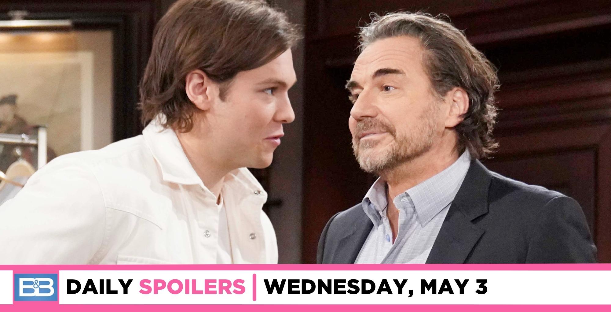 Bold and the Beautiful Spoilers: Ridge Continues Hounding His Son To Stay