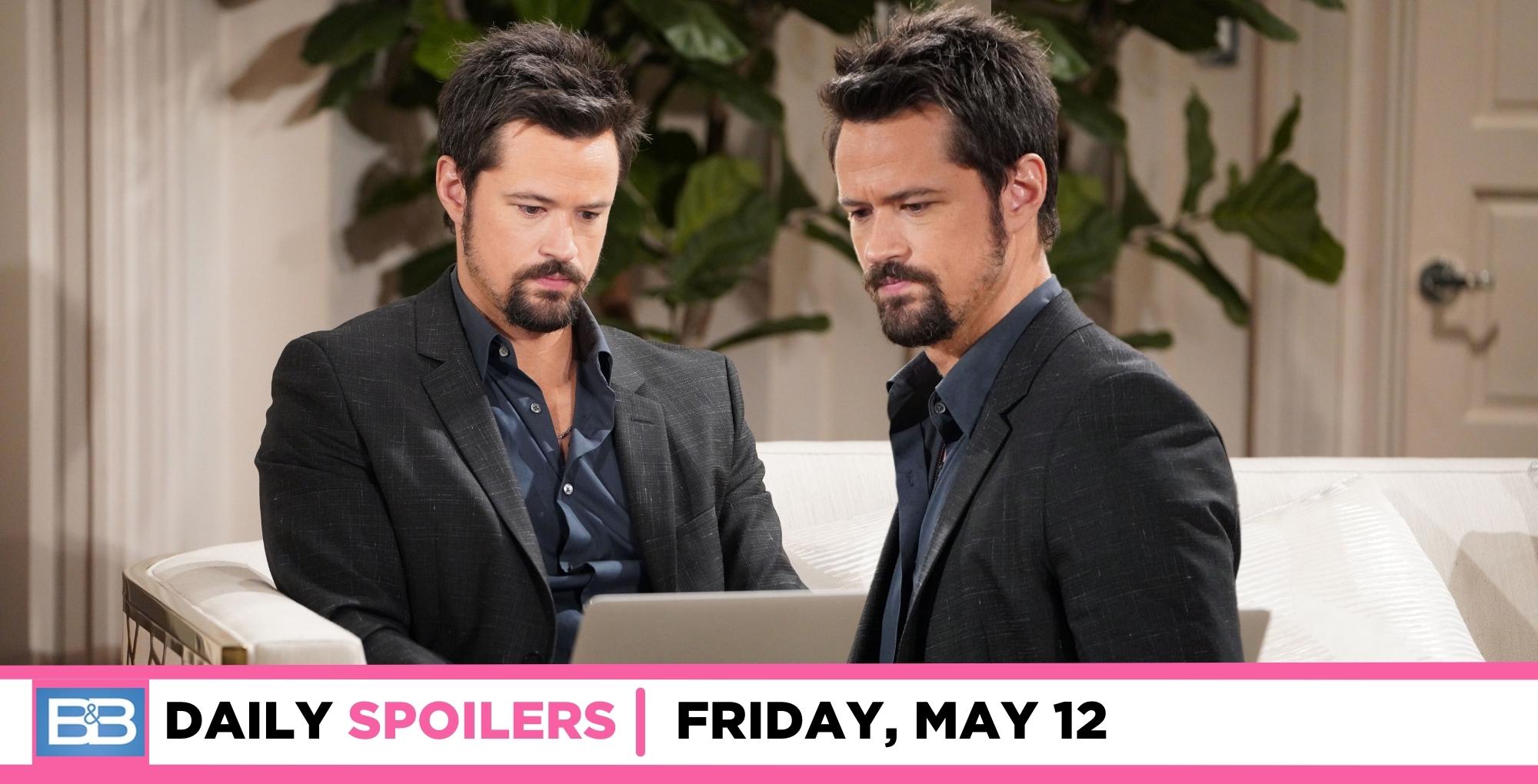 Bold And The Beautiful Spoilers: Thomas Flies Into Action