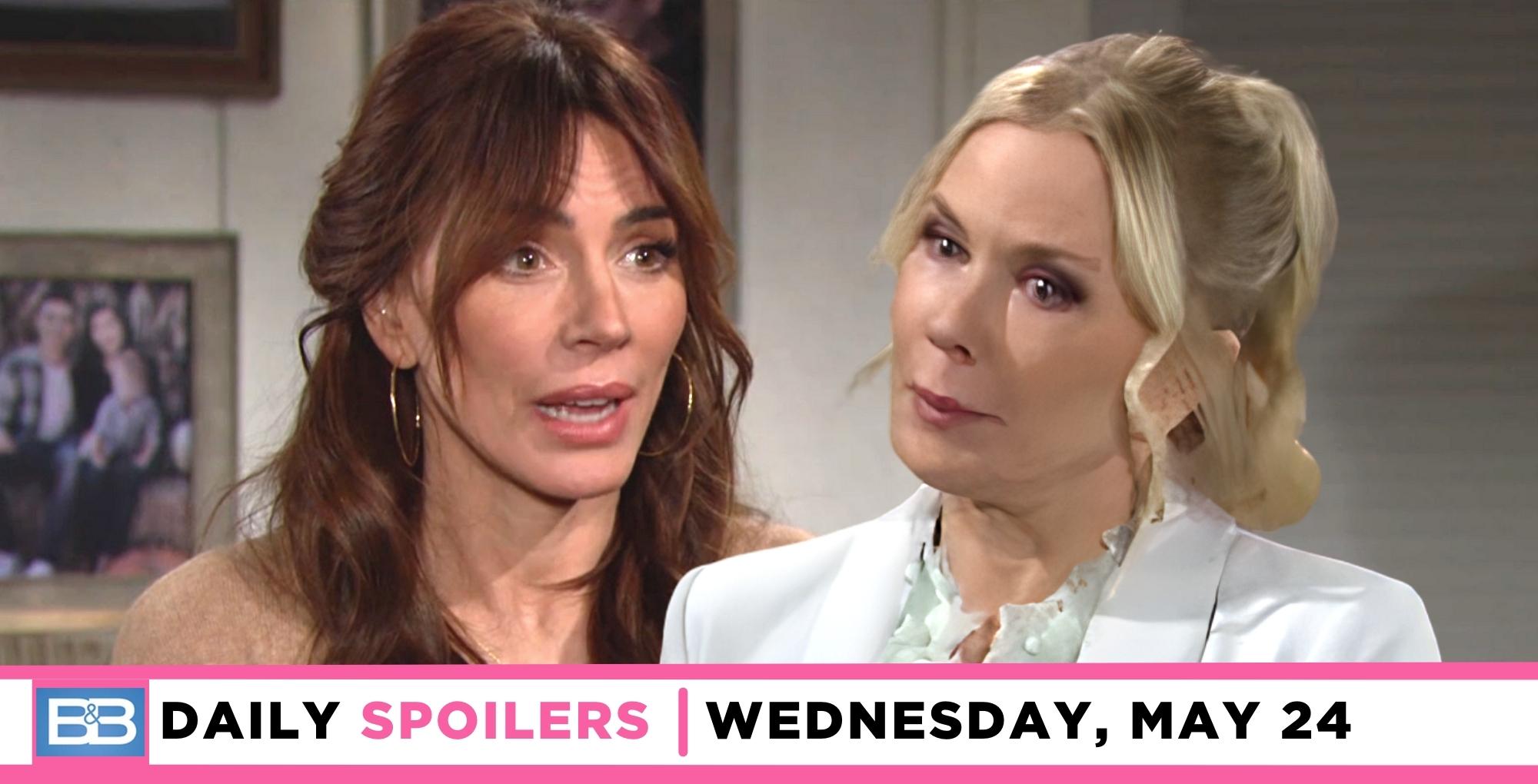 Bold And The Beautiful Spoilers Taylor Takes Issue With Brookes Issues