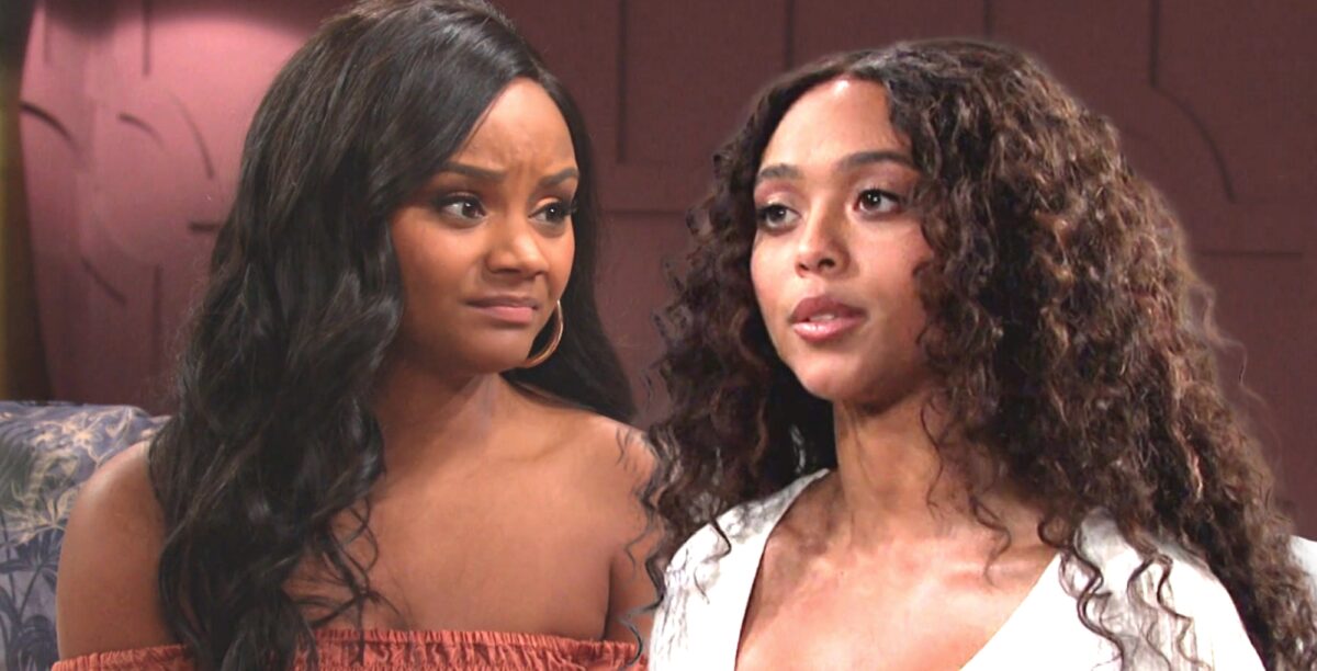chanel dupree and talia hunter on days of our lives.