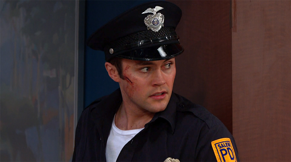 days of our lives recap for wednesday, may 31, 2023, had colin bedford in a police uniform.
