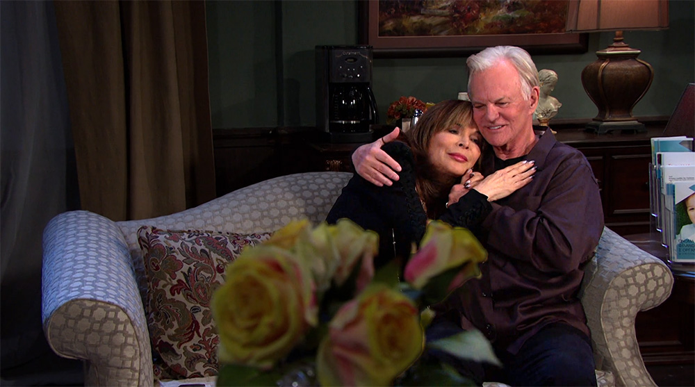 days of our lives recap for monday, may 15, 2023, kate was happy to be back in roman's arms.
