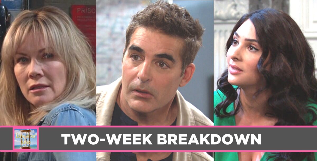 days of our lives two week breakdown spoilers