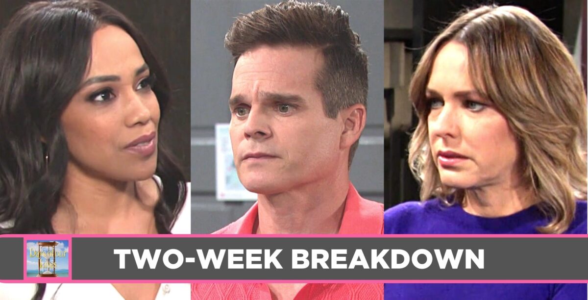days of our lives two-week breakdown