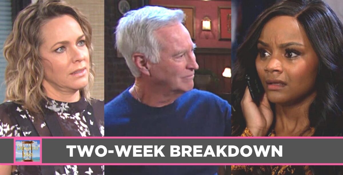 days of our lives two-week breakdown spoilers