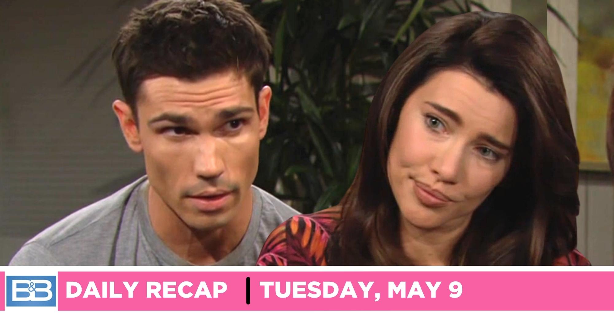 Perceptive Finn Finnegan Tries to Get to the Bottom Of Steffy’s Troubles