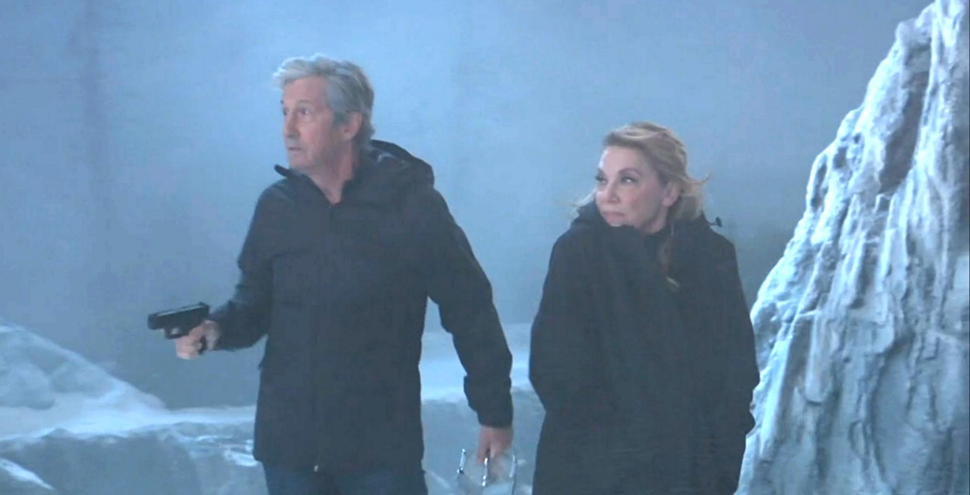 general hospital spoilers for may 5, 2023 have victor and liesl in the snow with his plans going all wrong.