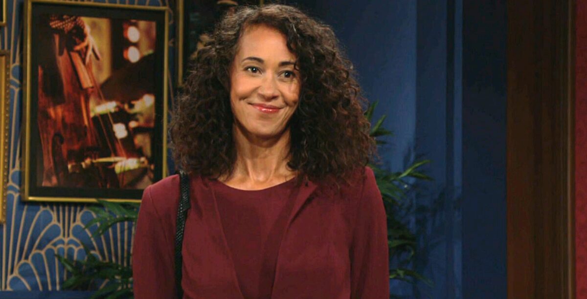 harmony hamilton returned on the young and the restless for neil's tribute.