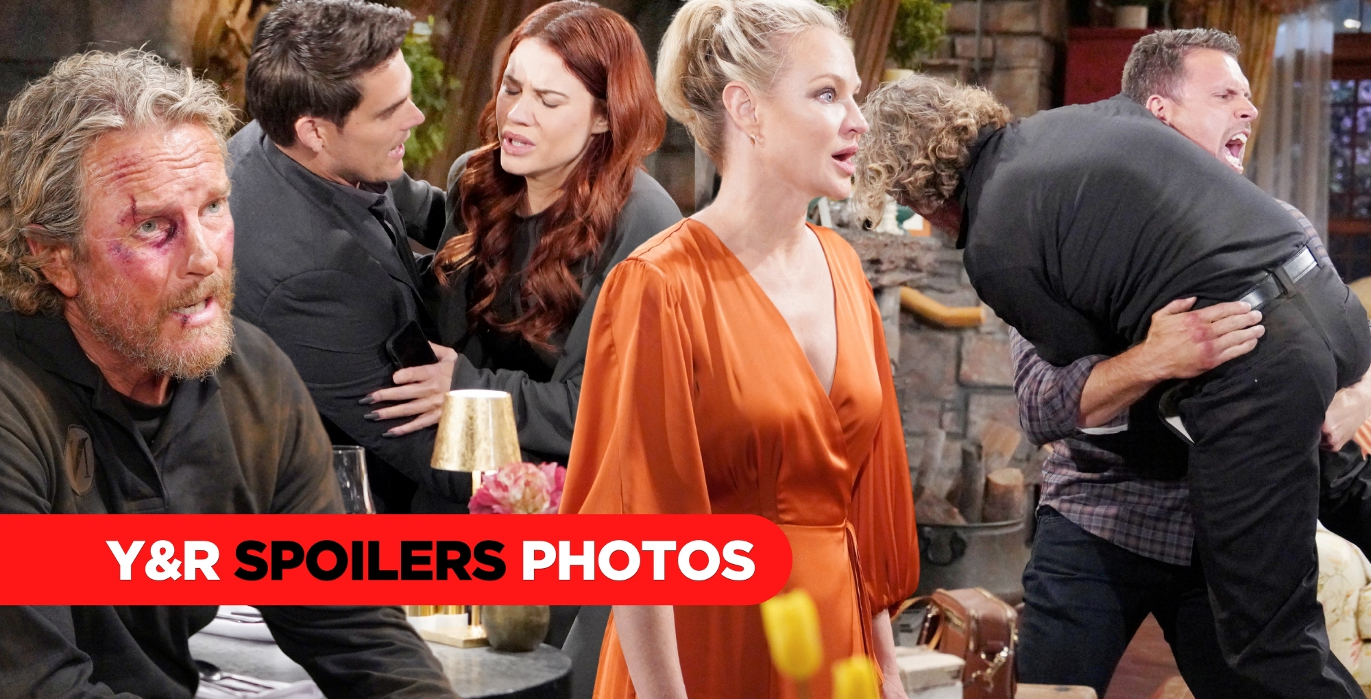 y&r spoilers photos collage.