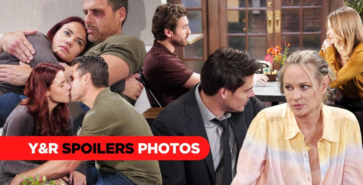 y&r spoilers photos collage.