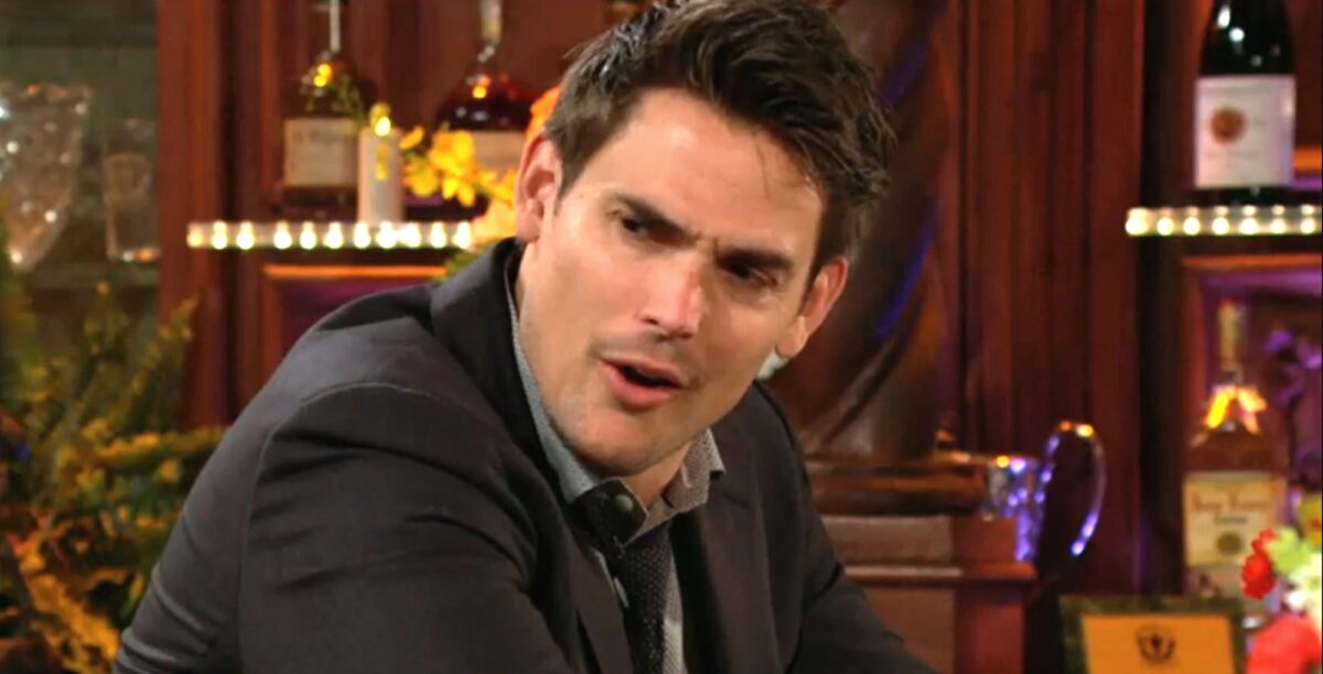 the young and the restless recap for june 27, 2023, has unhappy adam at society.