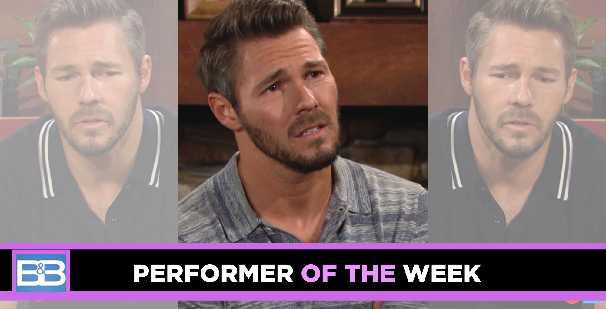 scott clifton let loose as liam over hope's cheating with thomas on b&b.
