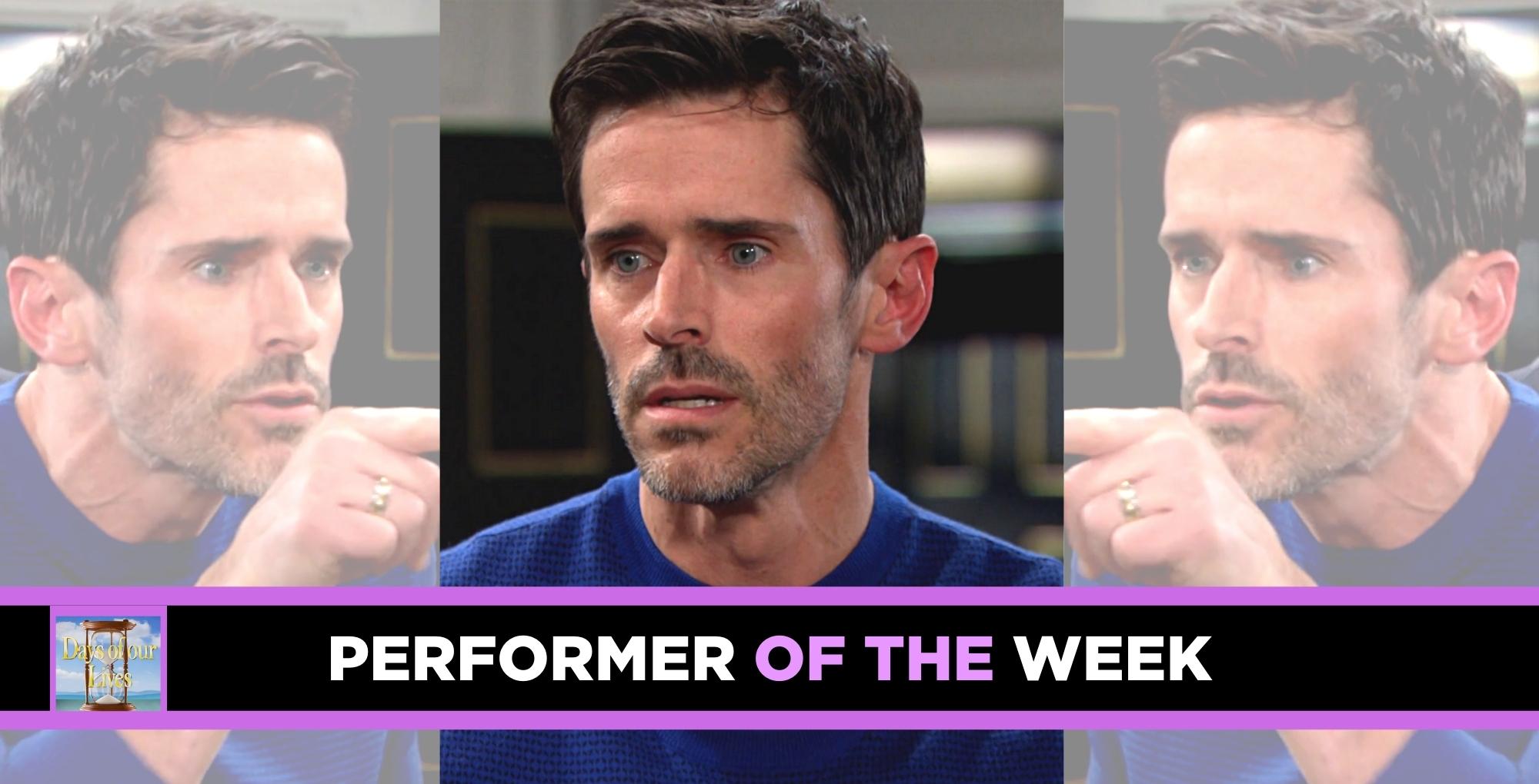brandon beemer the days of our lives performer of the week.
