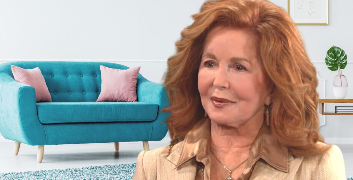 maggie horton on the soap hub couch for days of our lives.