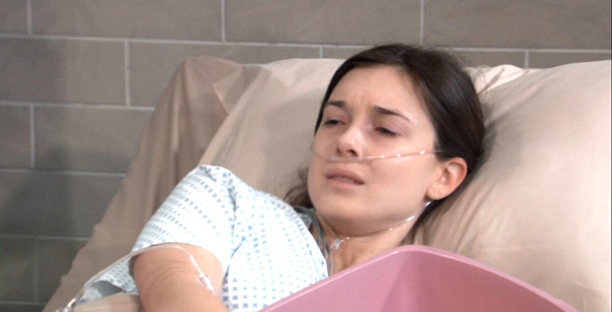 willow tait gets a bone marrow transplant on general hospital.