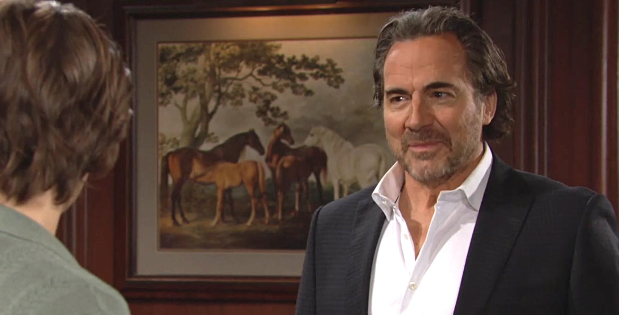 ridge forrester had a talk with rj in the bold and the beautiful recap for tuesday, june 13, 2023.