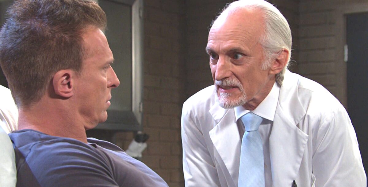 dr. wilhelm rolf woke up harris Michaels on the days of our lives recap for friday, june 30, 2023.