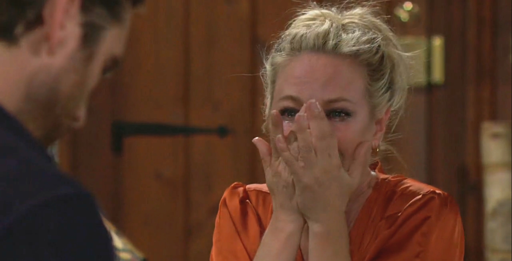sharon rosales breaks down at the news on the young and the restless recap for june 12, 2023.