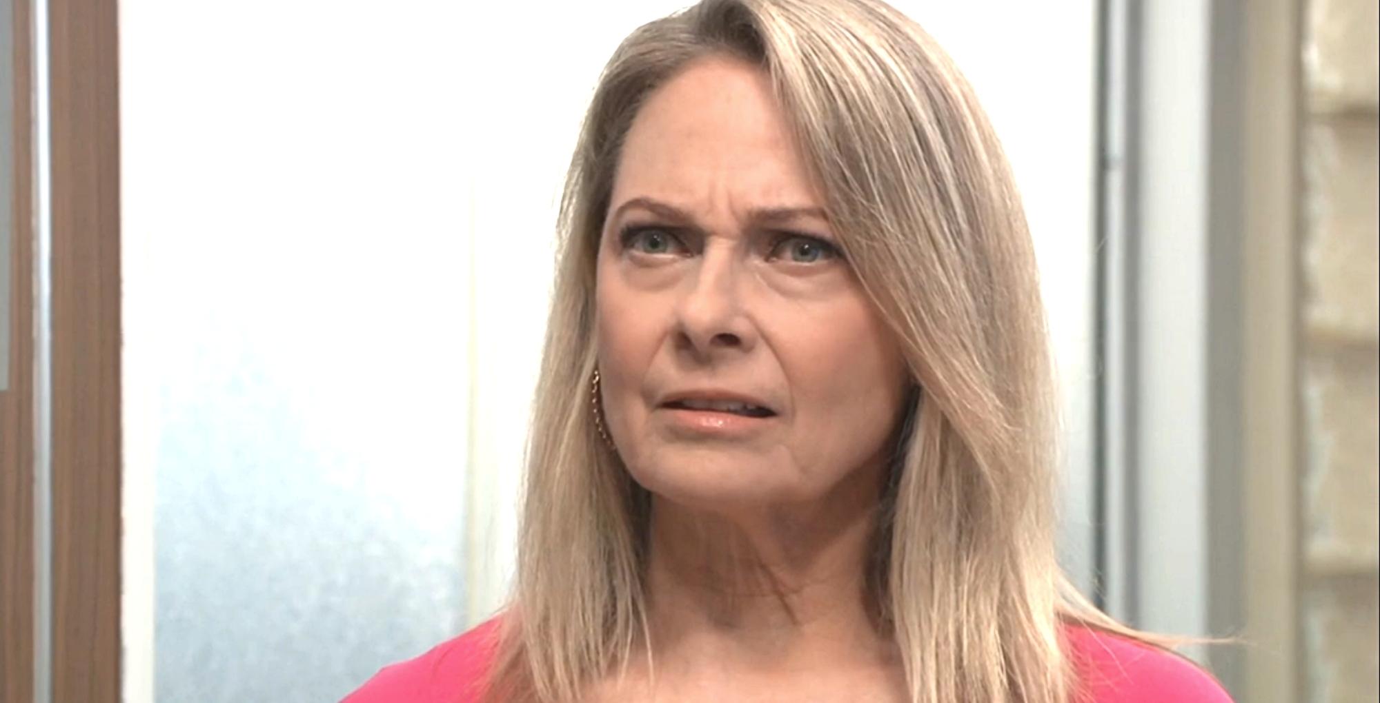 general hospital spoilers for june 15, 2023, have gladys in the hot seat.