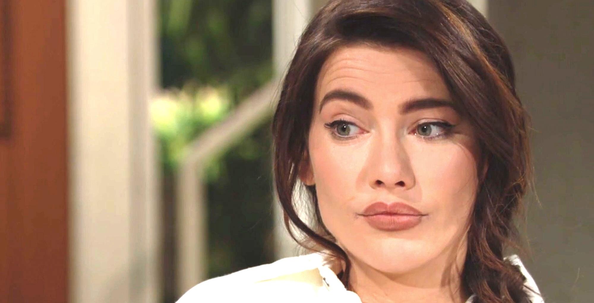 steffy forrester wasn't completely honest with john finnegan on the bold and the beautiful recap for june 28, 2023.