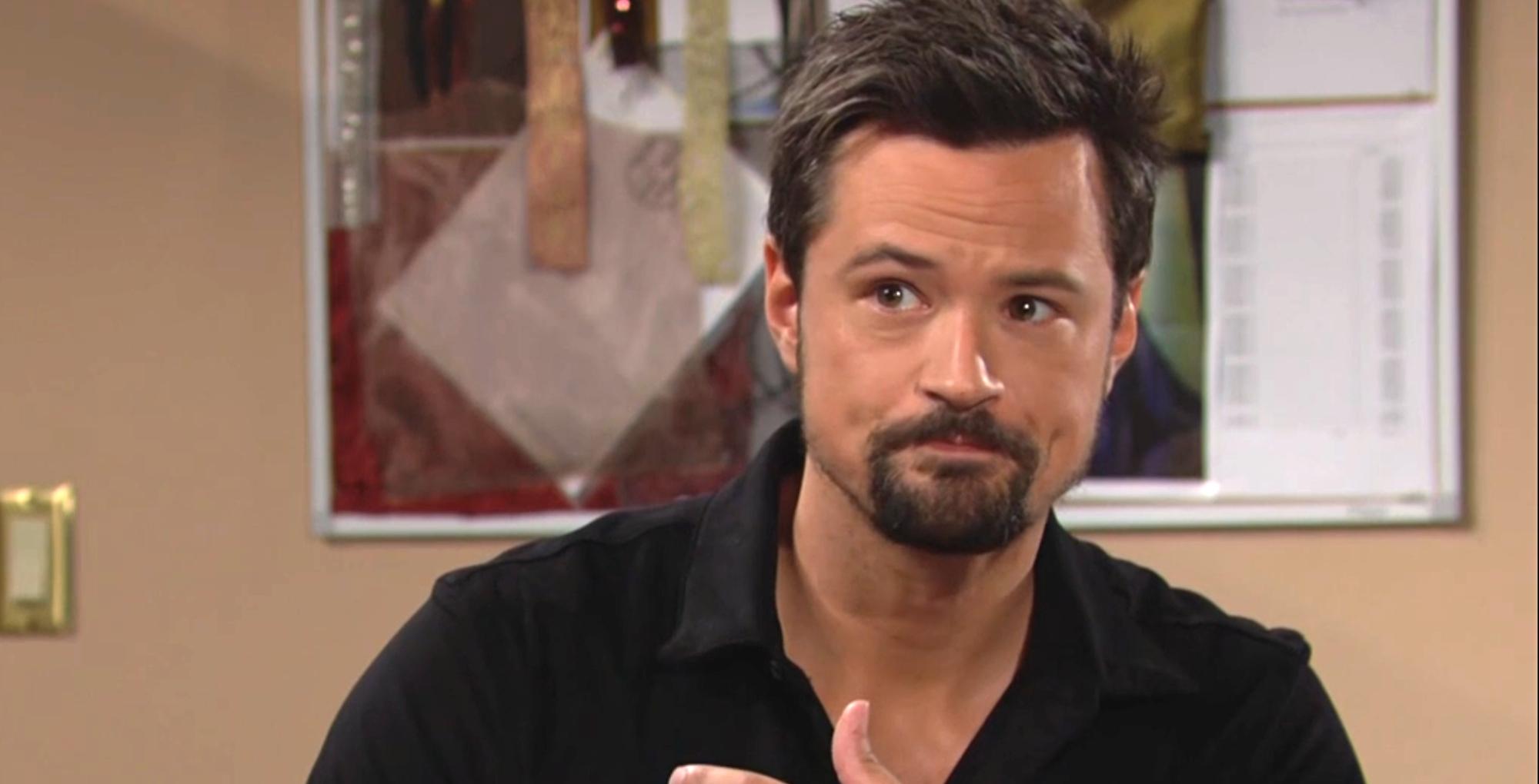 thomas forrester did not like what steffy forrester finnegan had to say in the bold and the beautiful recap for tuesday, june 6, 2023.