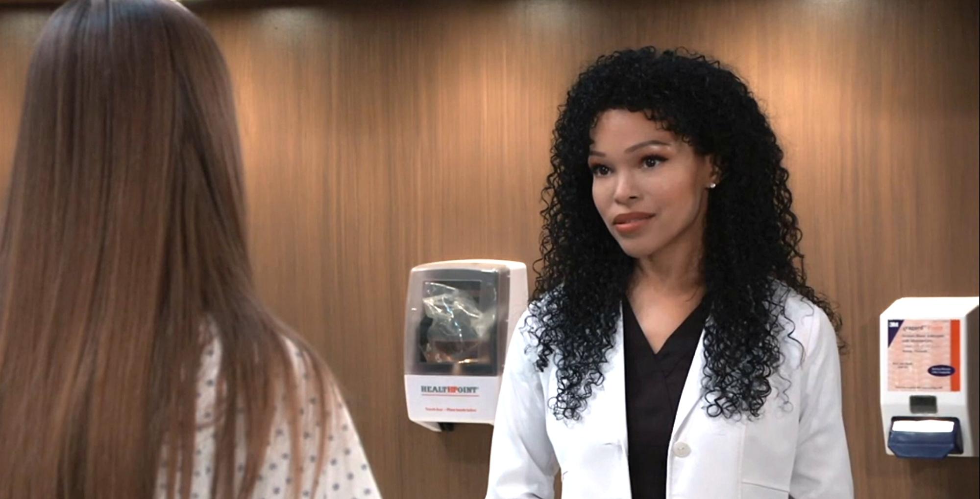 general hospital spoilers for june 29 2023 have portia and esme having a chat.