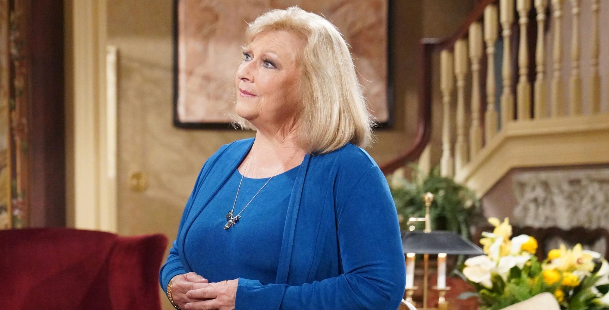 the young and the restless spoilers for june 22, 2023 show traci abbott doing what she does best.