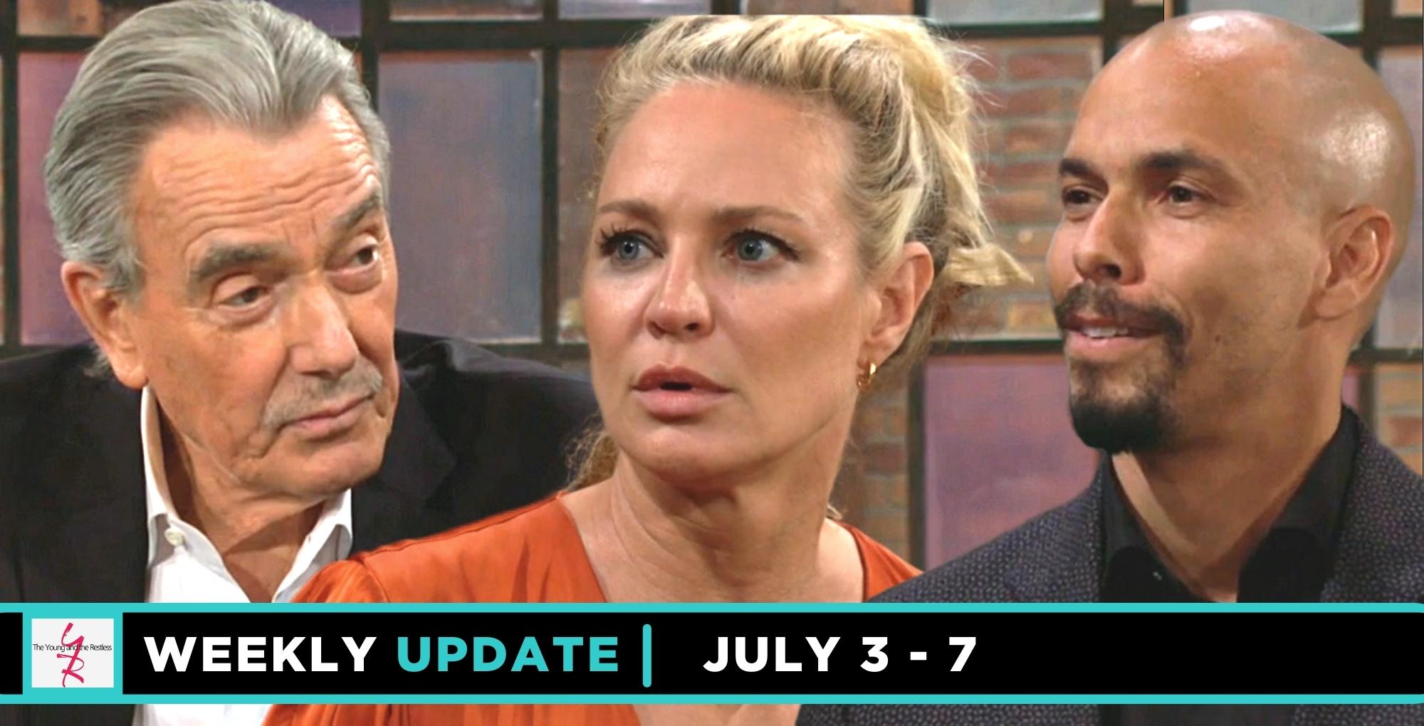 the young and the restless weekly update spoilers