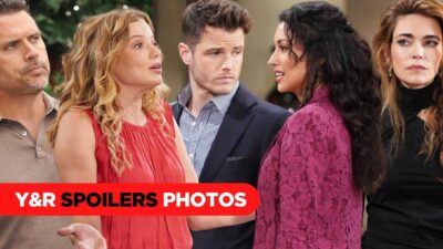 Y&R Spoilers Photos: Heated Discussions And Budding Romance